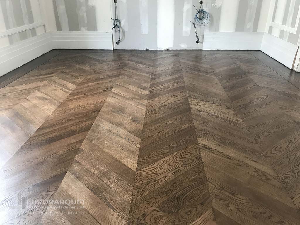 Parquet huilé ciré