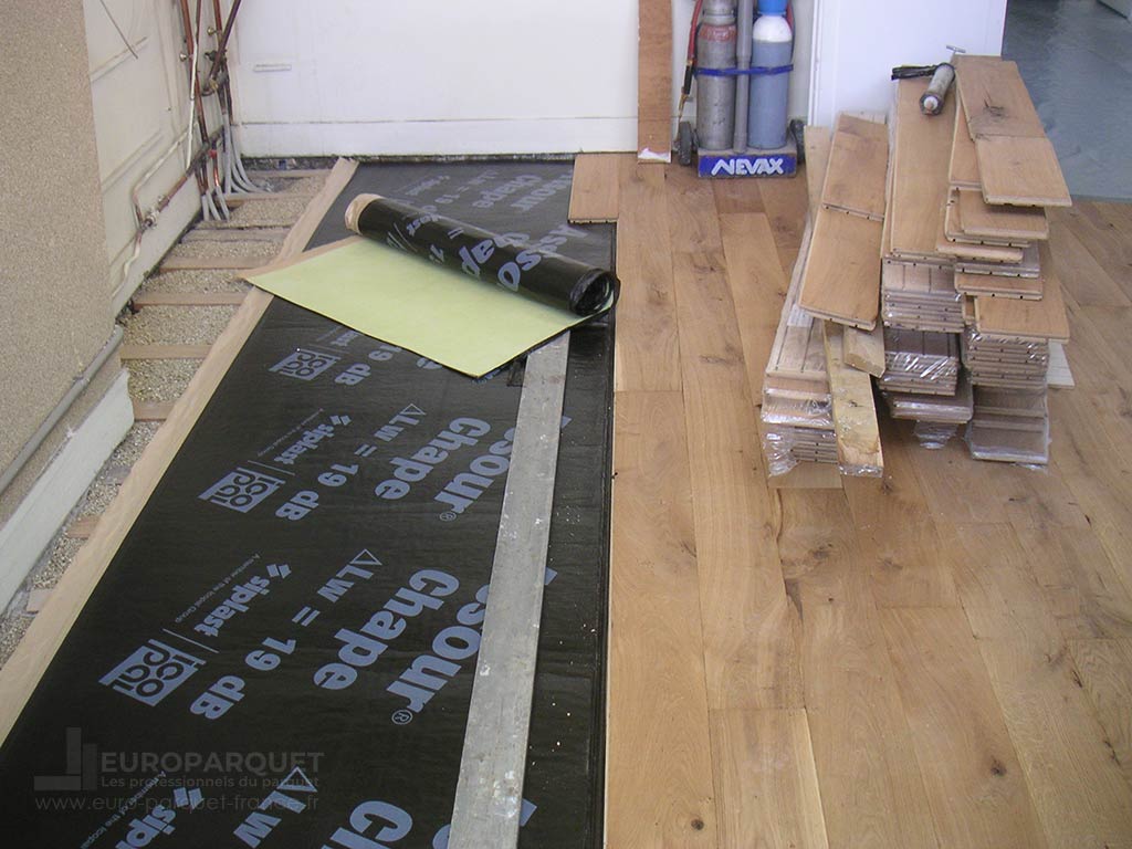 Parquet flottant travaux simples et rapides