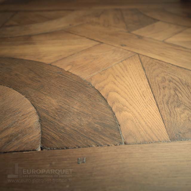 Pose de parquet ancien