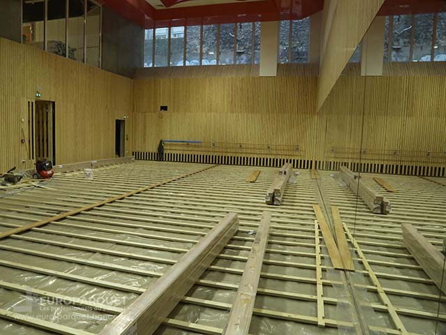 Chantier Salle de sport Delessert Dance (AVANT)