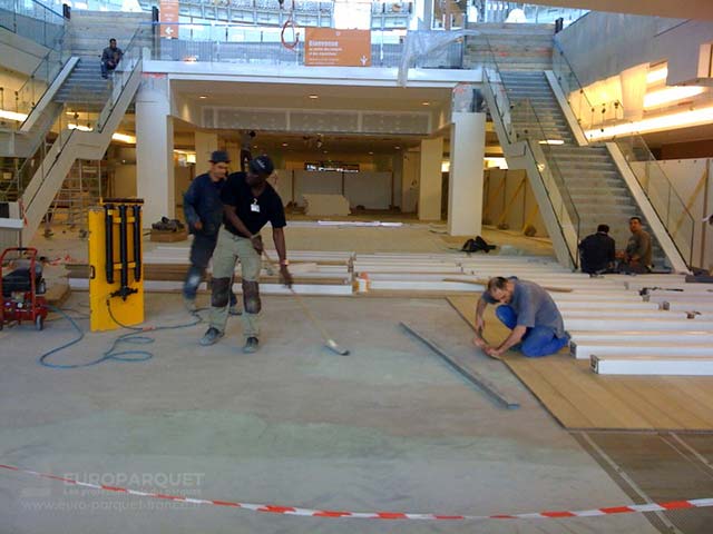 Chantier Cnit La Défense 2009 (AVANT)