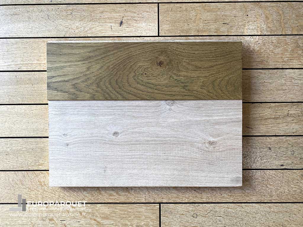 Rénovation de parquet : Mise en teinte