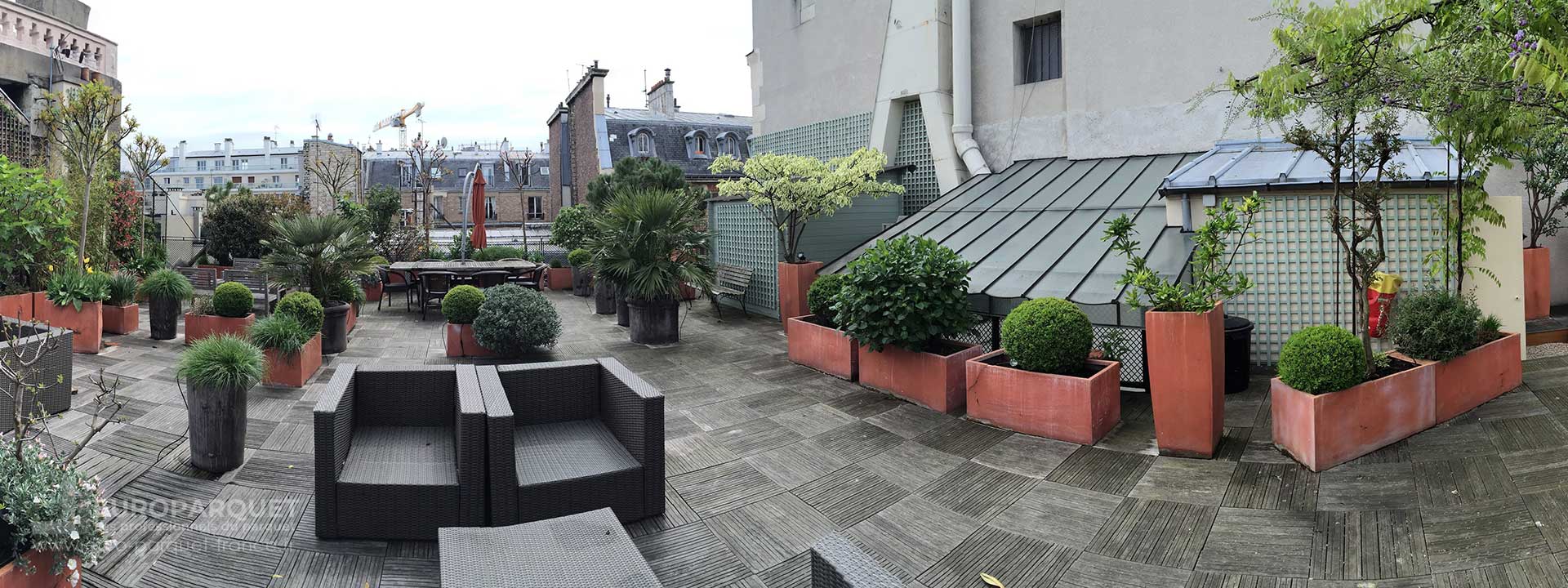 Terrasse esthétique durable