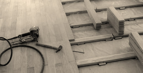 parquet clouté